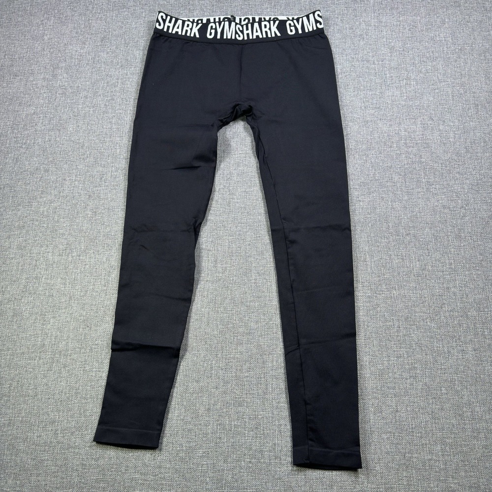 Gymshark Leggings womens Small Black Compression Base Layer Running Gym Workout